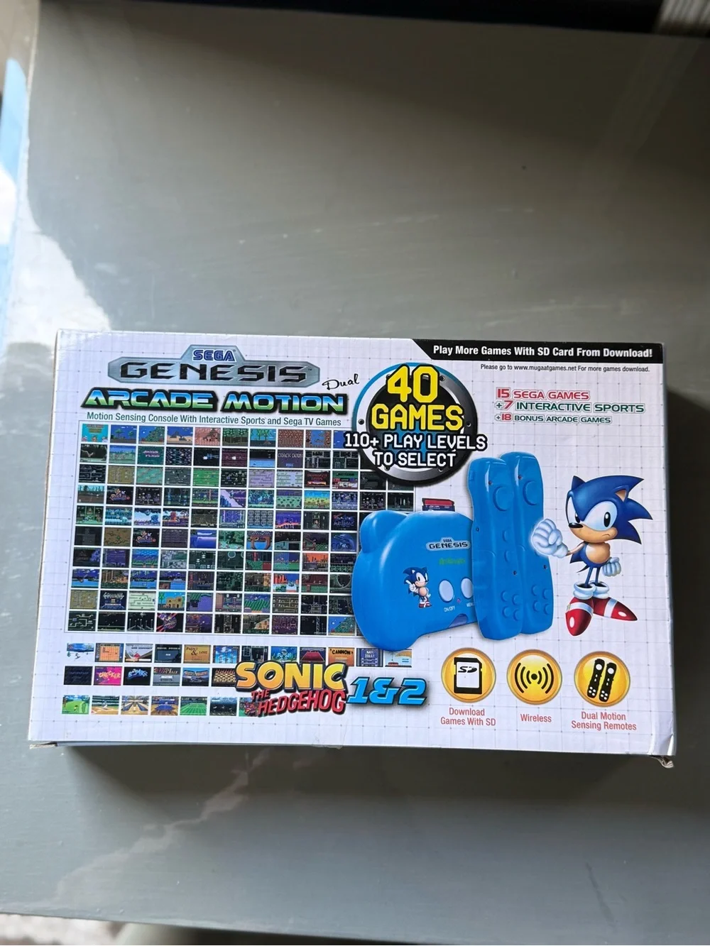Genesis Arcade Motion Blue Motion-Sensing Controller